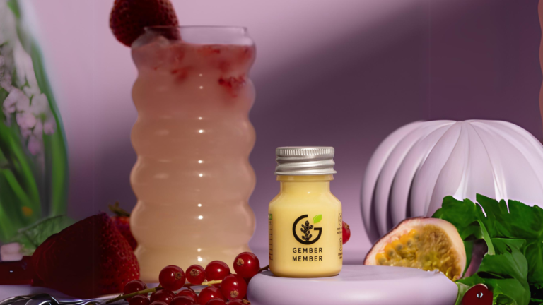 Gember member mocktail met gembersap